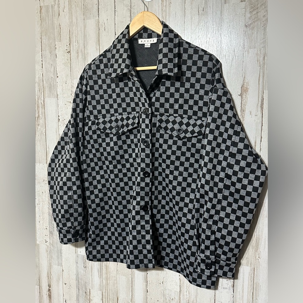 Hyfve Checkered‎ Shacket - Picture 2 of 7